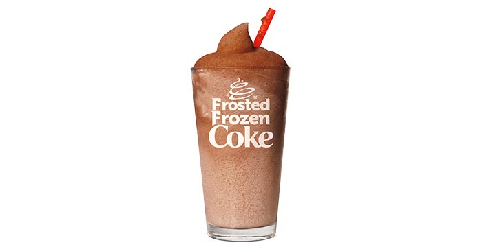 Frosted Frozen Coke