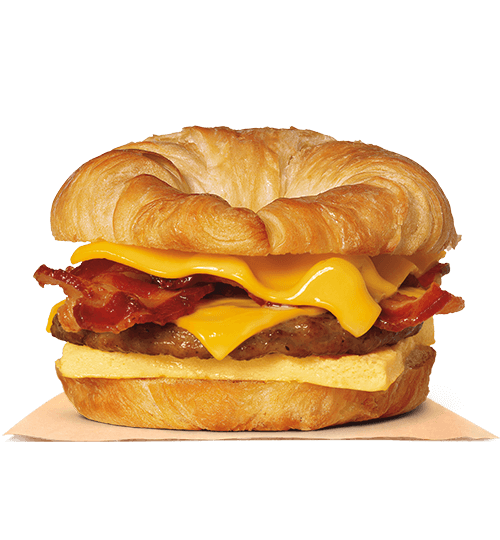 Double CROISSAN'WICH® with Sausage & Bacon 