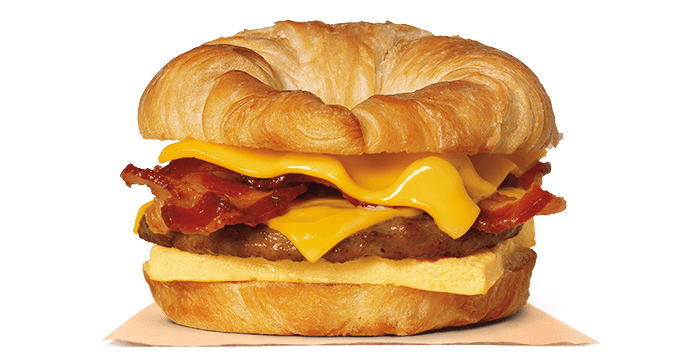 Double CROISSAN'WICH® with Sausage & Bacon 