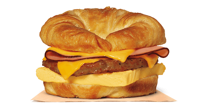 Double CROISSAN'WICH® with Ham & Sausage